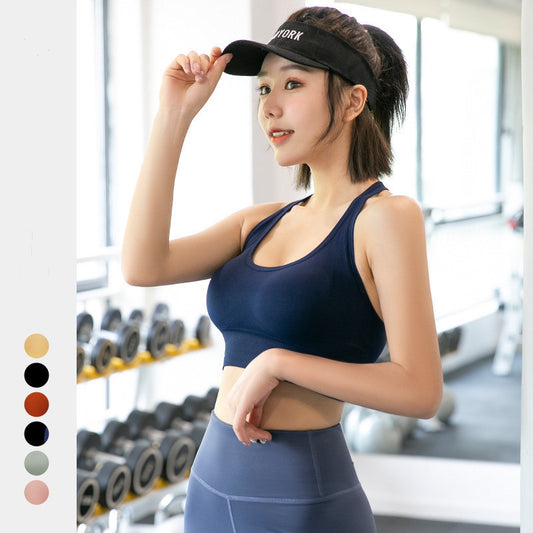 Sports Bra Underwear Seamless Hollow Beauty Back Shaping Sports Bra