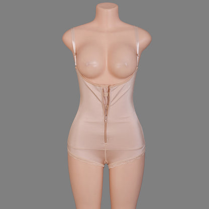 Zipper One-piece Shapewear, Postpartum Body Contouring Underwear