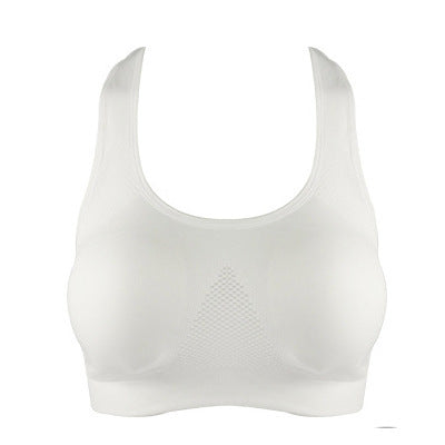 Breathable shaping seamless sports bra