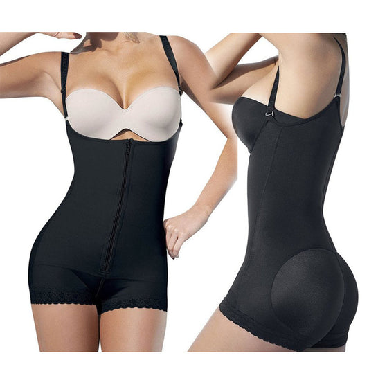 Zipper One-piece Shapewear, Postpartum Body Contouring Underwear