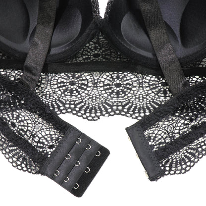 Shoulder Strap French Lace Push Up Shaping Bra