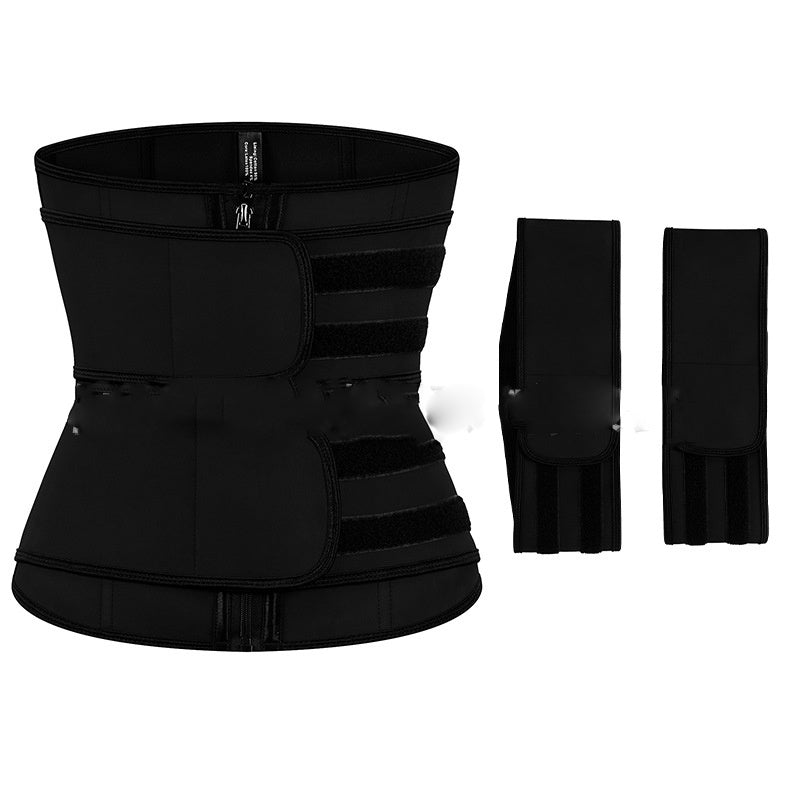 Women's Latex Shapewear Sports Abdomen Belt