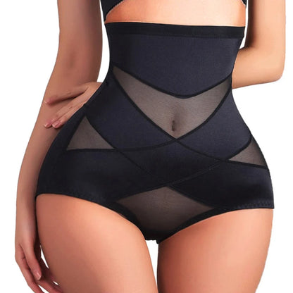 Sexy Cross Body Shaper High Waist Panties Women Underwear Girdle Belly Tummy Control Trainer Shapewear Slimming Underwear