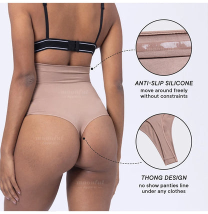 High waist Shaper Panties Body Reducer Shaper Thong Shapewear Abdomen Control Slimming Panties Invisible Woman Flat Belly Sheath