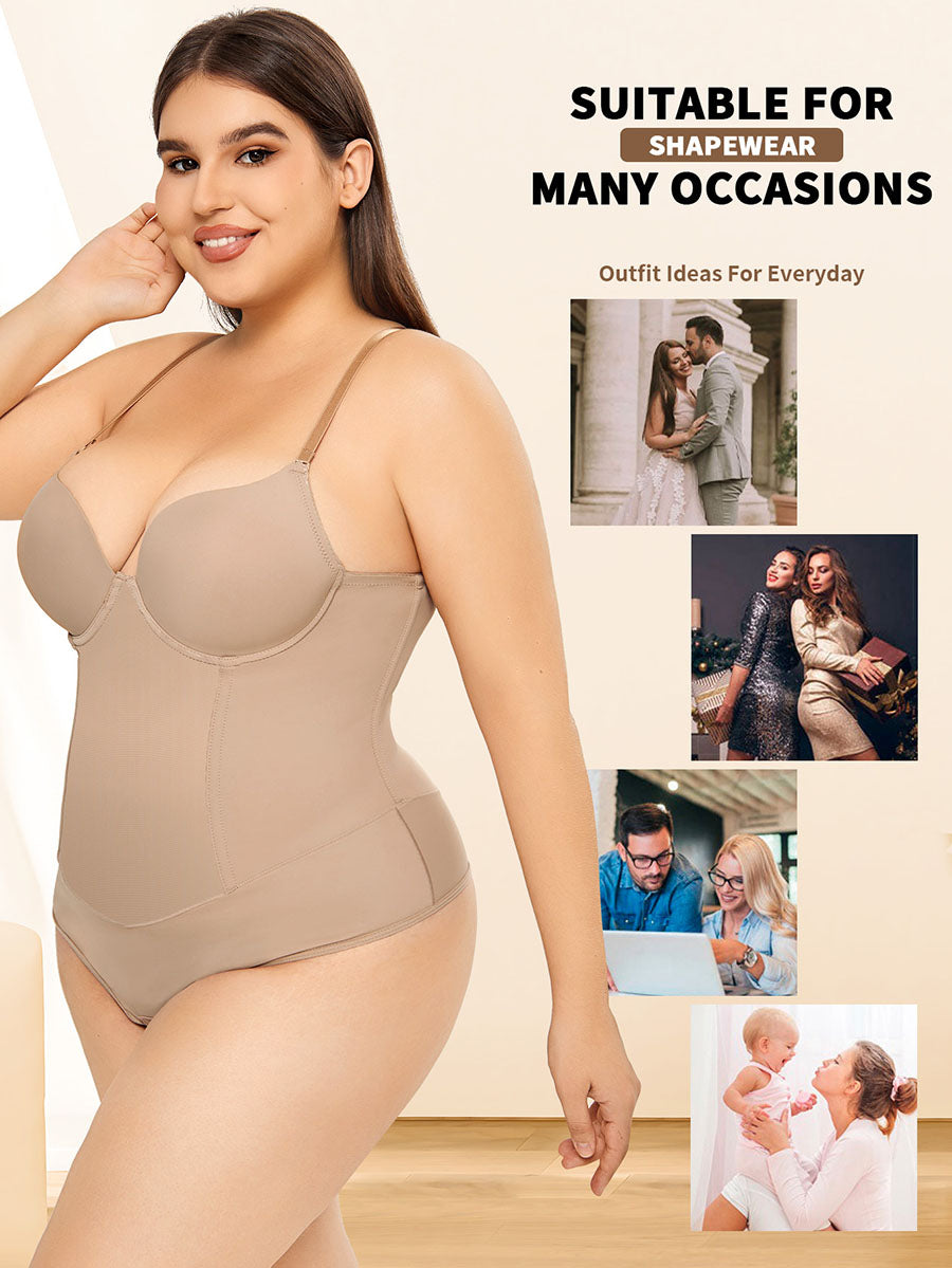 Shapewear Bodysuit Tummy Control Slim Body Shaper